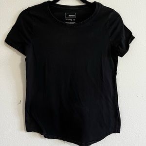 Women’s Sonoma Everyday Black Tee in XS